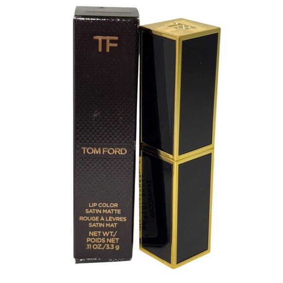 Tom Ford Lip Color Lipstick 24 Marocain Satin Matte Longwear New in Box - Picture 3 of 9